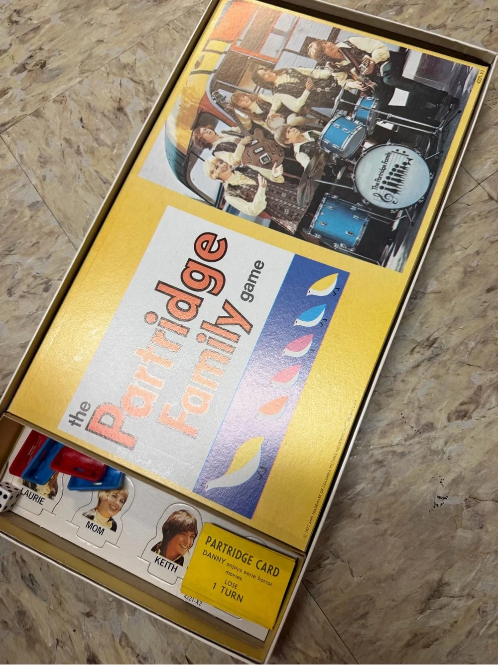 Vintage The Partridge Family Game